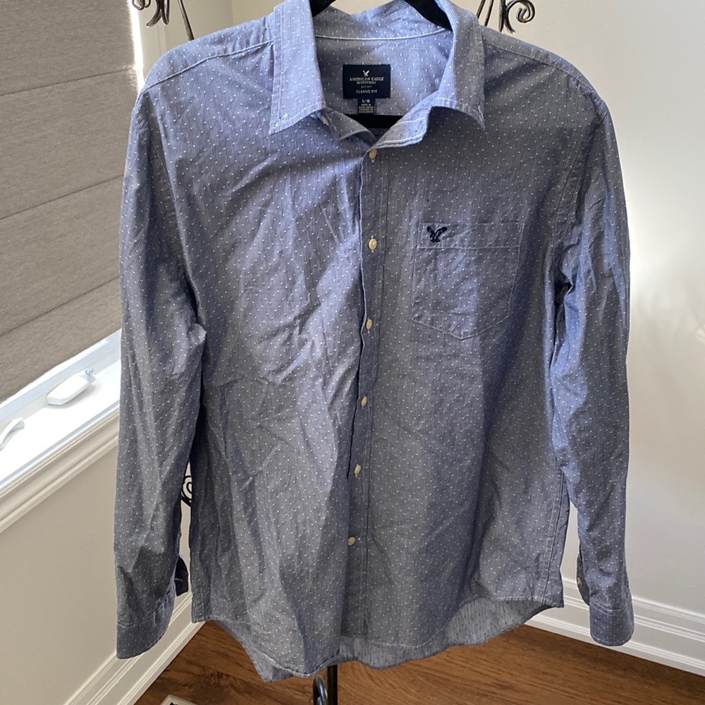 American eagle dress shirt.